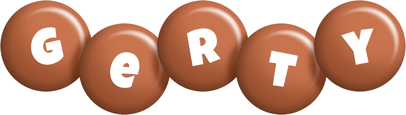 Gerty candy-brown logo