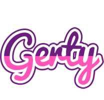 Gerty cheerful logo