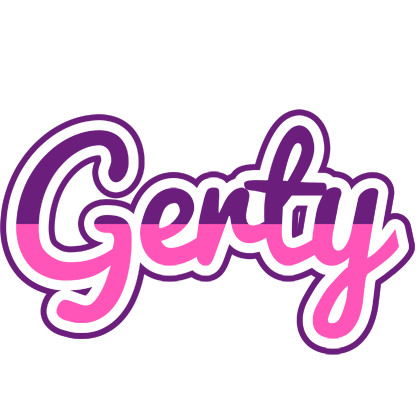 Gerty cheerful logo
