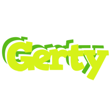 Gerty citrus logo