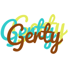 Gerty cupcake logo