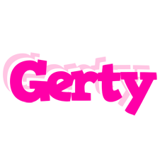 Gerty dancing logo