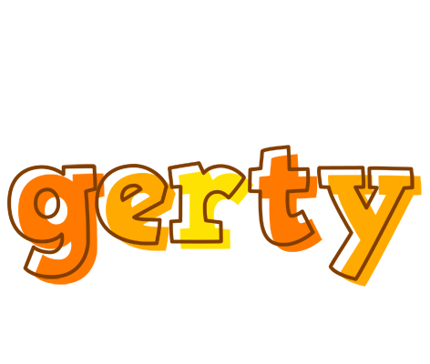 Gerty desert logo