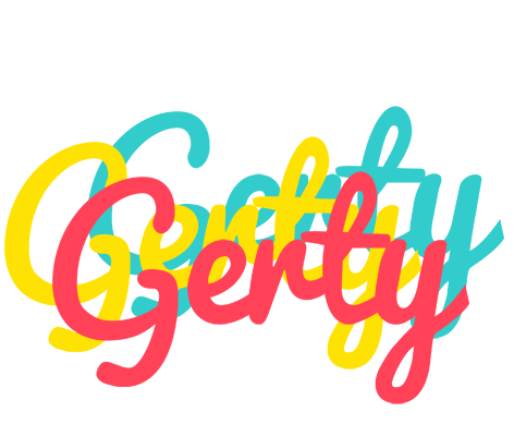 Gerty disco logo