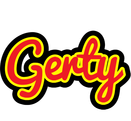 Gerty fireman logo