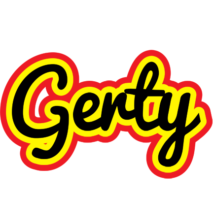 Gerty flaming logo