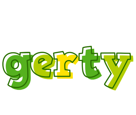 Gerty juice logo