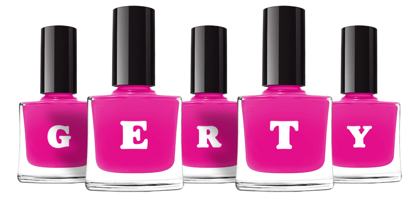 Gerty nails logo