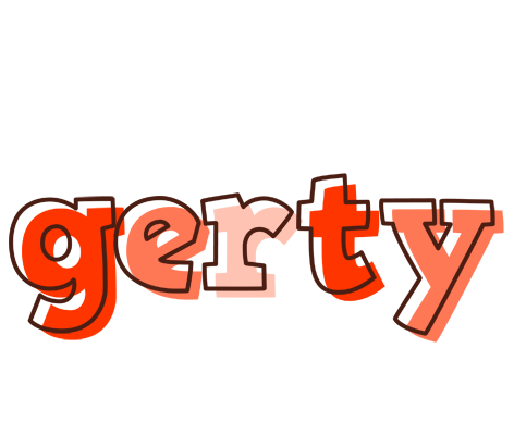 Gerty paint logo