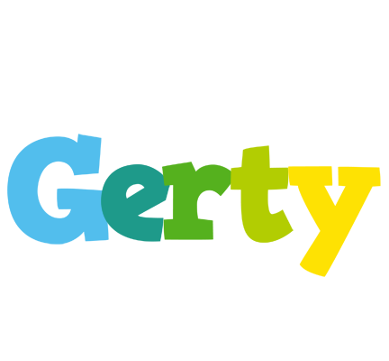 Gerty rainbows logo