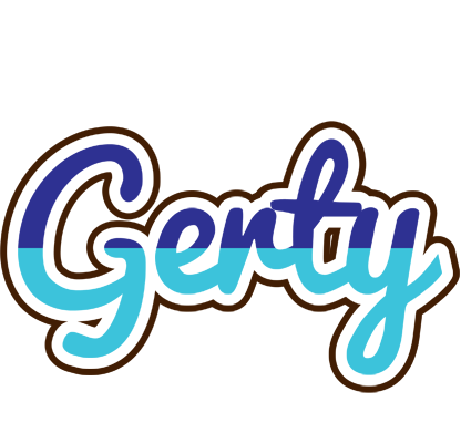 Gerty raining logo