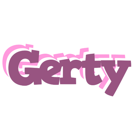 Gerty relaxing logo