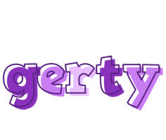 Gerty sensual logo