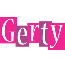 Gerty whine logo