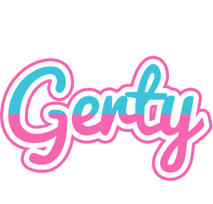 Gerty woman logo