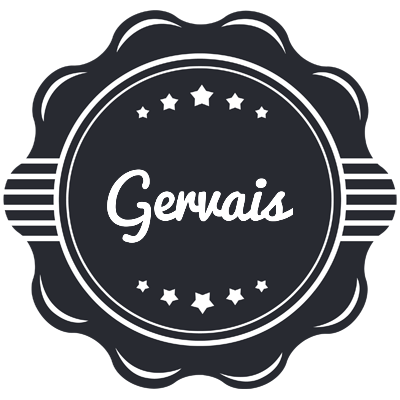 Gervais badge logo