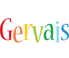 Gervais birthday logo