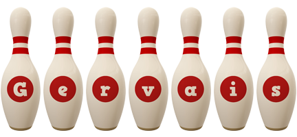 Gervais bowling-pin logo