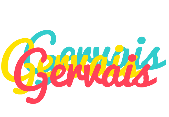 Gervais disco logo