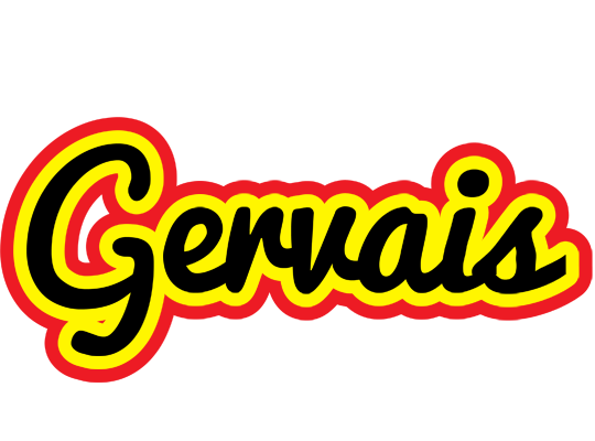 Gervais flaming logo