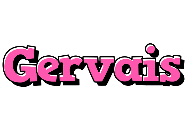 Gervais girlish logo