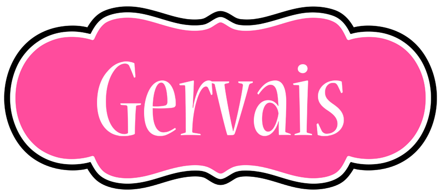 Gervais invitation logo
