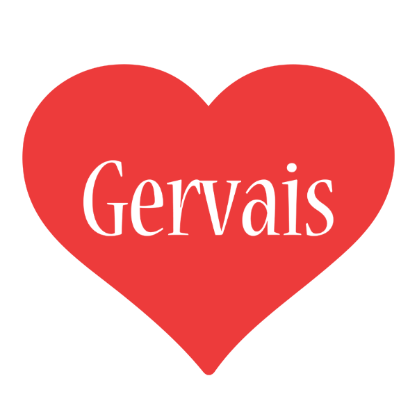 Gervais love logo