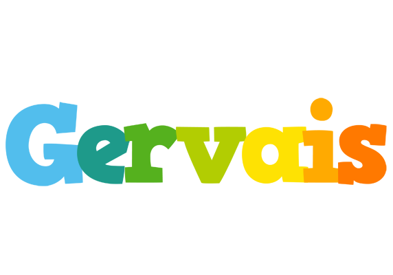 Gervais rainbows logo