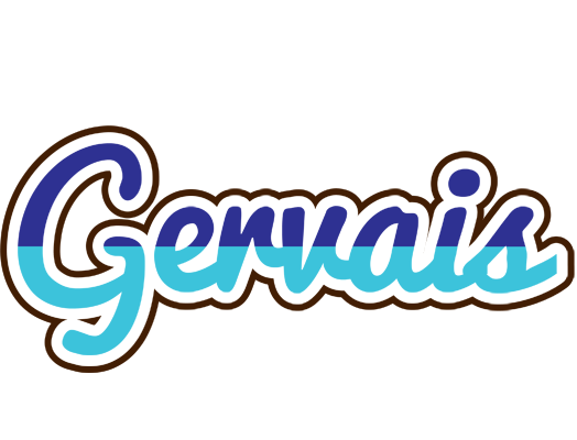Gervais raining logo