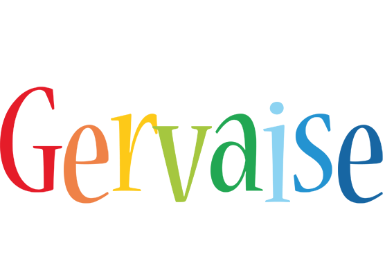 Gervaise birthday logo