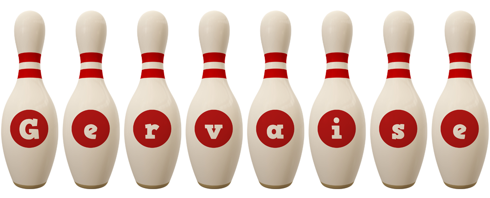 Gervaise bowling-pin logo