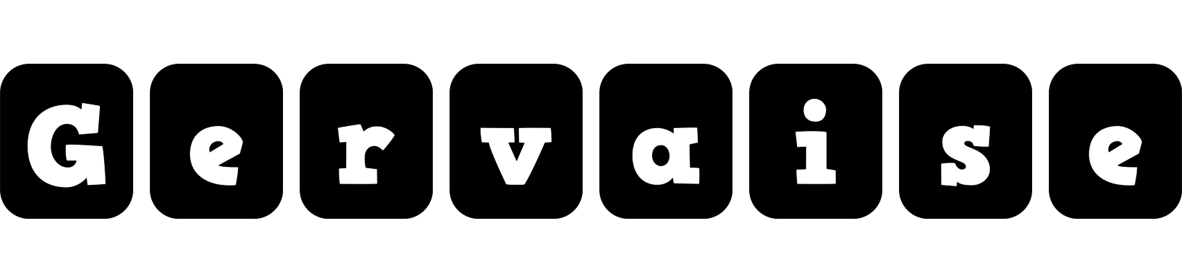 Gervaise box logo