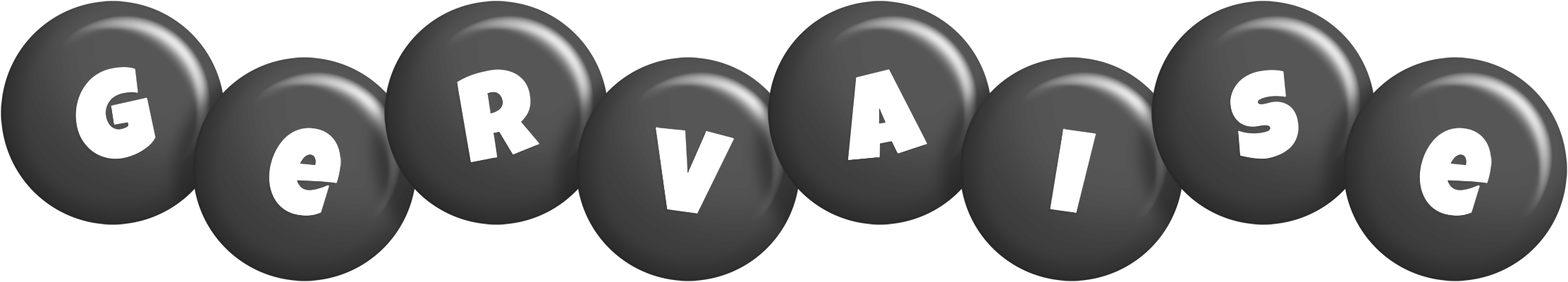 Gervaise candy-black logo