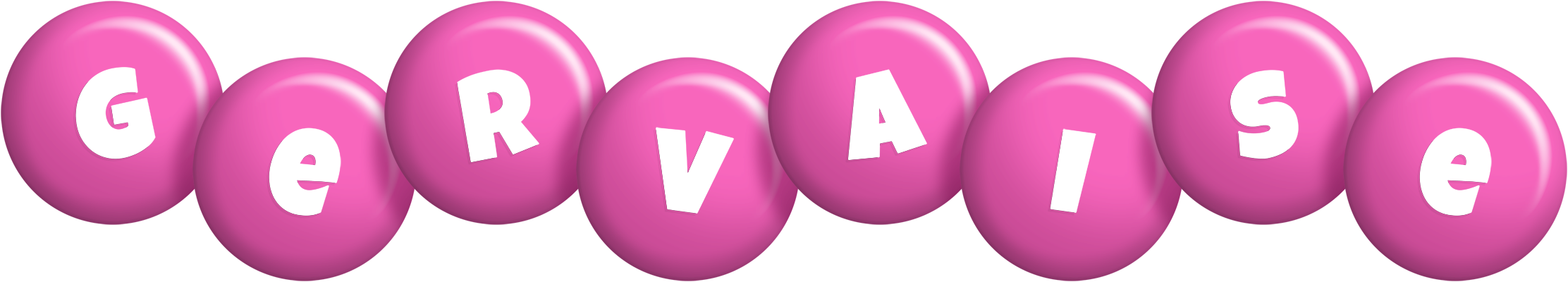 Gervaise candy-pink logo