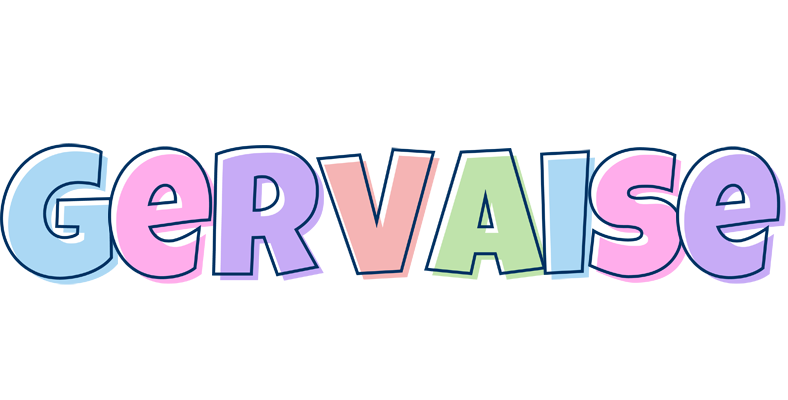 Gervaise pastel logo