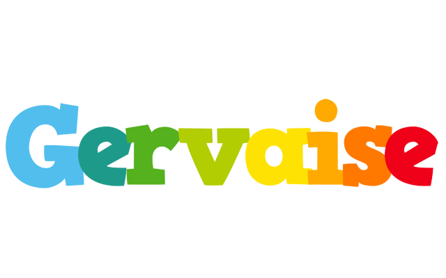 Gervaise rainbows logo