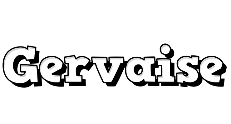 Gervaise snowing logo