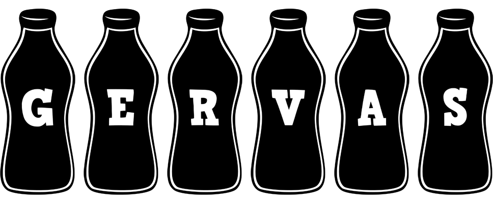 Gervas bottle logo