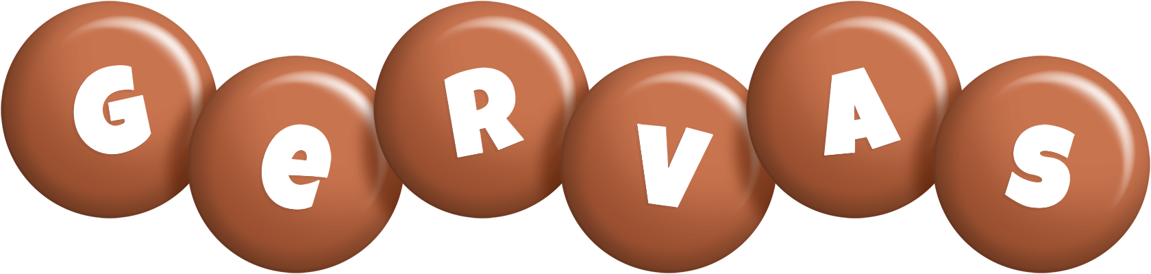 Gervas candy-brown logo
