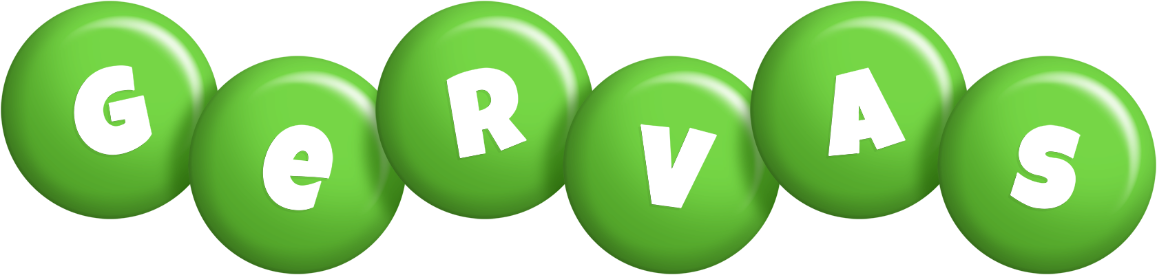 Gervas candy-green logo