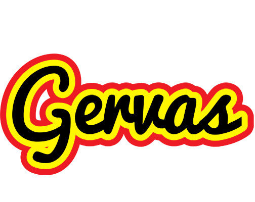 Gervas flaming logo
