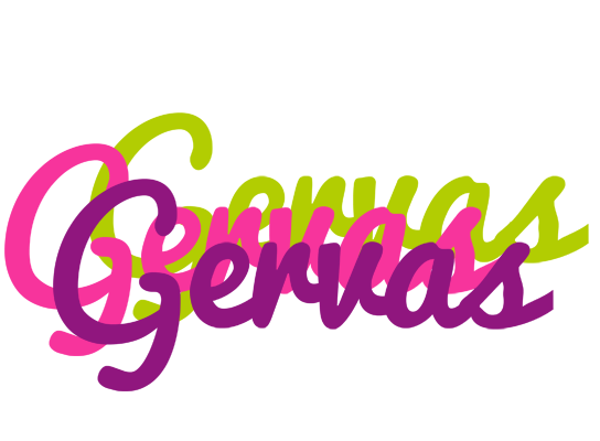 Gervas flowers logo