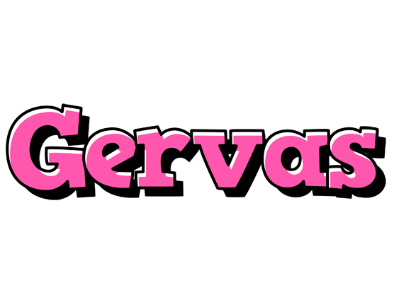 Gervas girlish logo