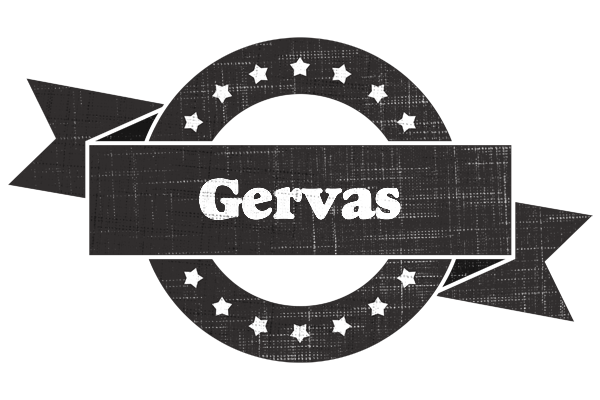 Gervas grunge logo