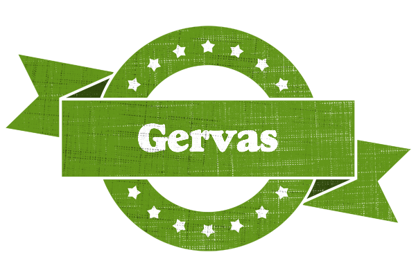 Gervas natural logo