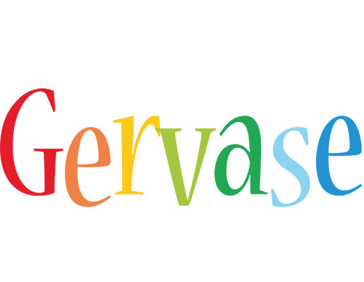 Gervase birthday logo