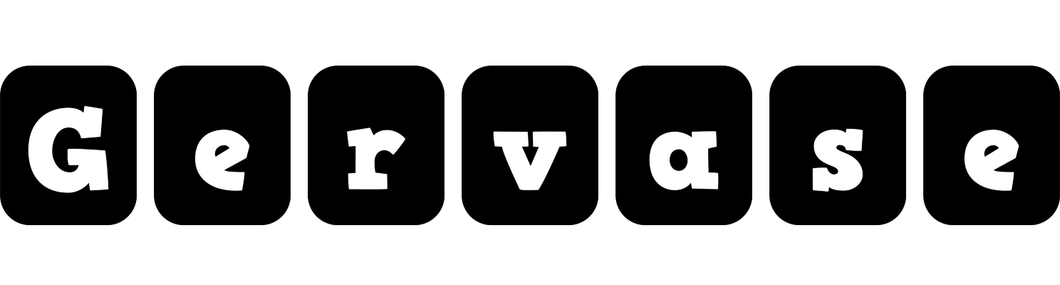 Gervase box logo