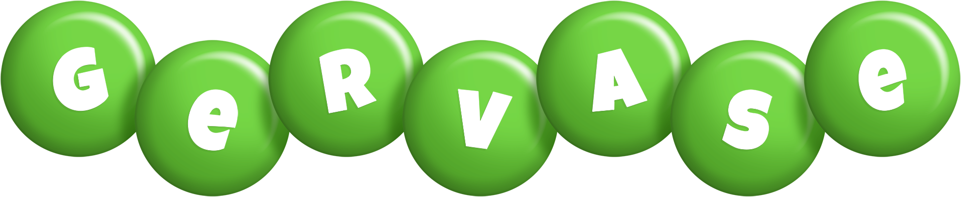 Gervase candy-green logo