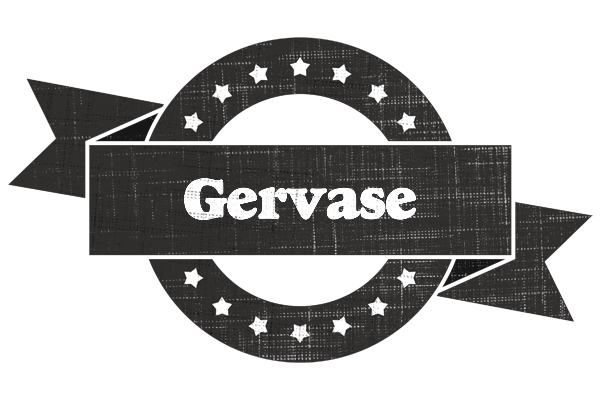 Gervase grunge logo