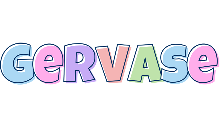 Gervase pastel logo